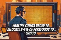 Wealthy Clients Urged to Allocate 3-7% of Portfolios to Crypto