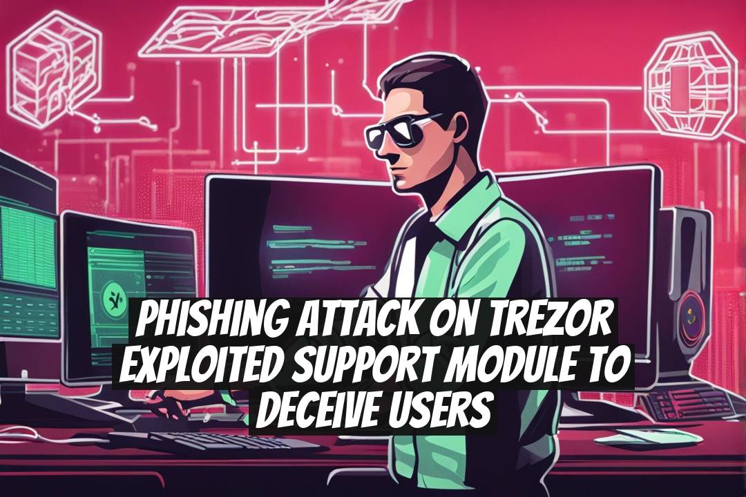 Phishing Attack on Trezor Exploited Support Module to Deceive Users