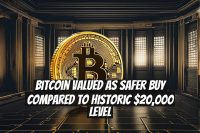 Bitcoin Valued as Safer Buy Compared to Historic $20,000 Level