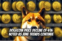 Dogecoin Price Decline of 4% Noted as June Trends Continue