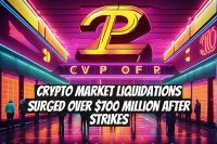 Crypto Market Liquidations Surged Over $700 Million After Strikes