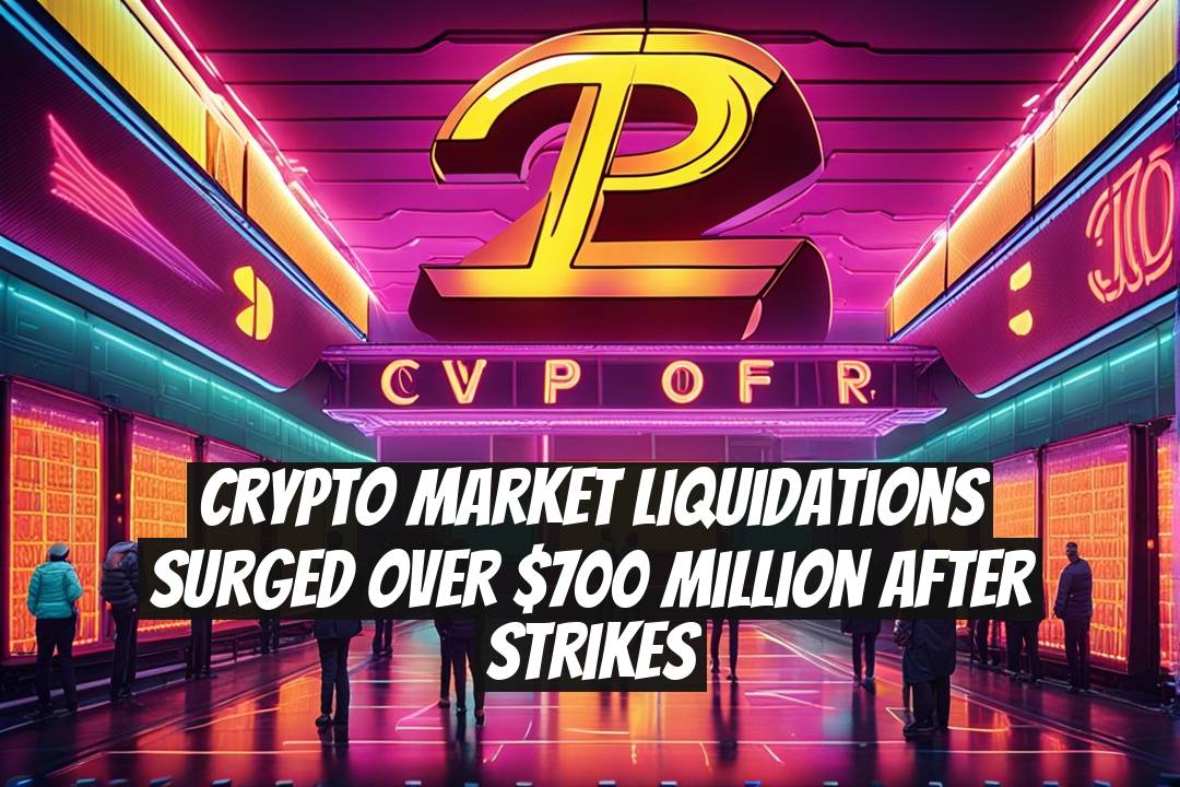 Crypto Market Liquidations Surged Over $700 Million After Strikes
