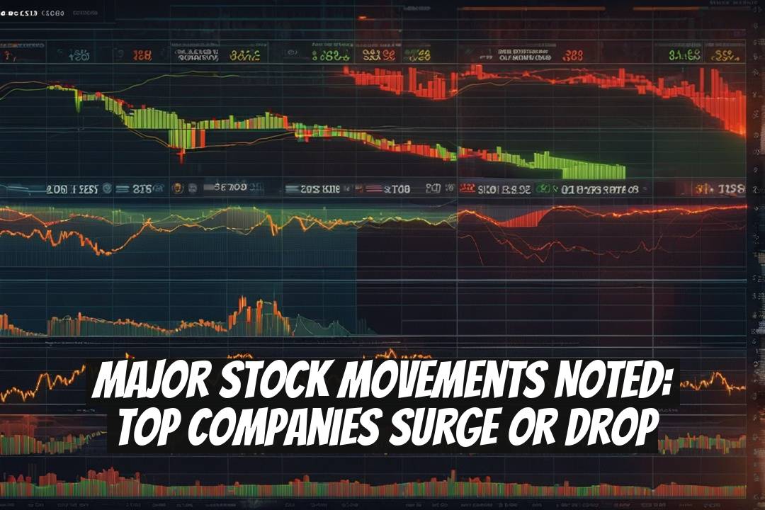 Major Stock Movements Noted: Top Companies Surge or Drop