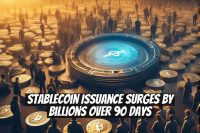 Stablecoin Issuance Surges by Billions Over 90 Days