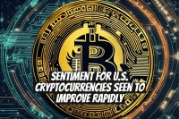 Sentiment for U.S. Cryptocurrencies Seen to Improve Rapidly