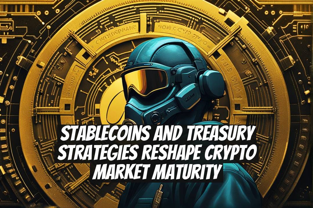 Stablecoins and Treasury Strategies Reshape Crypto Market Maturity