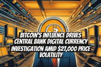 Bitcoin's Influence Drives Central Bank Digital Currency Investigation Amid $27,000 Price Volatility
