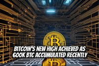 Bitcoin's New High Achieved as 600K BTC Accumulated Recently
