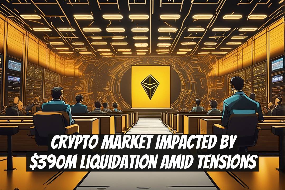Crypto Market Impacted by $390M Liquidation Amid Tensions