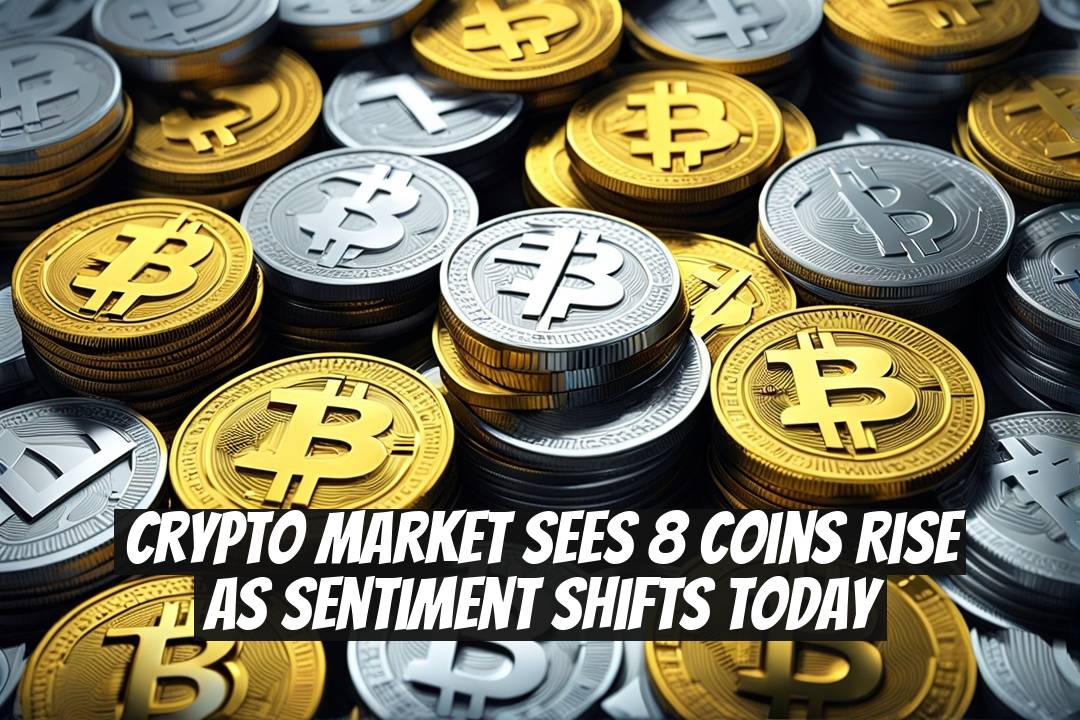 Crypto Market Sees 8 Coins Rise as Sentiment Shifts Today