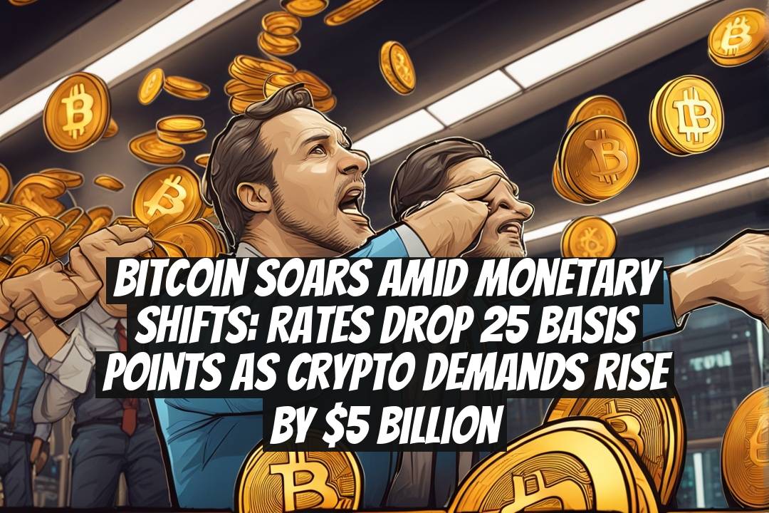 Bitcoin Soars Amid Monetary Shifts: Rates Drop 25 Basis Points As Crypto Demands Rise By $5 Billion