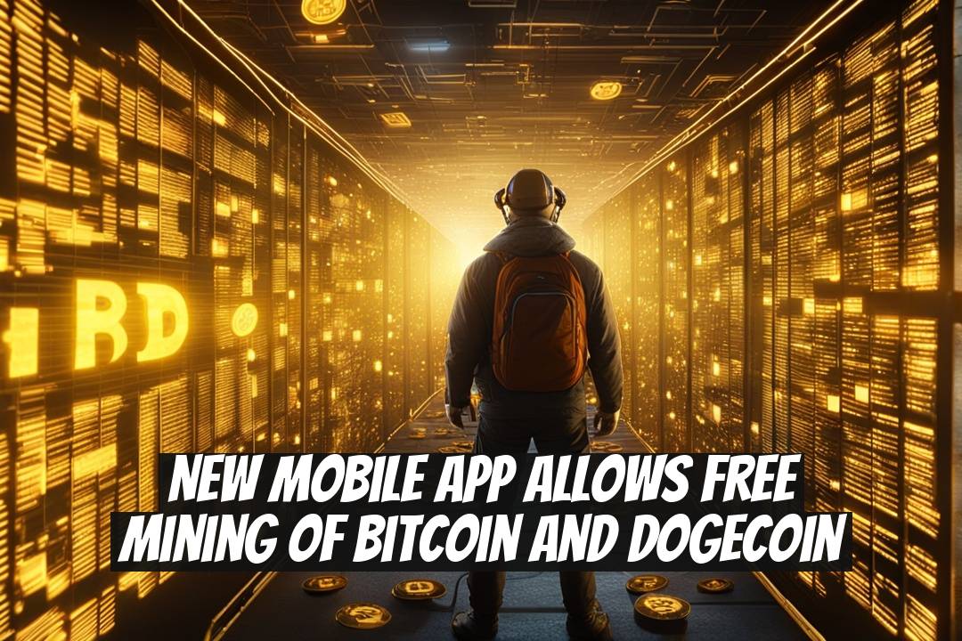 New Mobile App Allows Free Mining of Bitcoin and Dogecoin