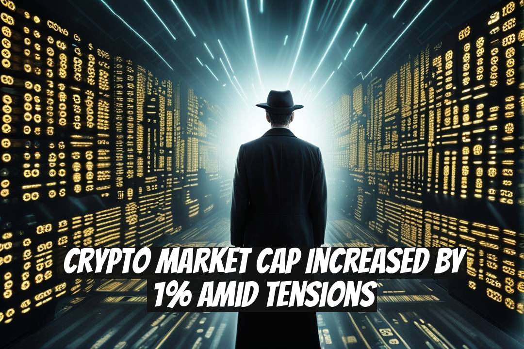 Crypto Market Cap Increased by 1% Amid Tensions