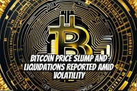 Bitcoin Price Slump and Liquidations Reported Amid Volatility