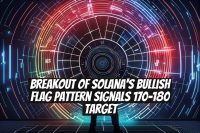 Breakout of Solana's Bullish Flag Pattern Signals 170-180 Target