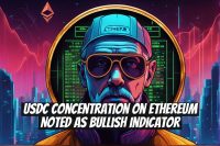 USDC Concentration on Ethereum Noted as Bullish Indicator