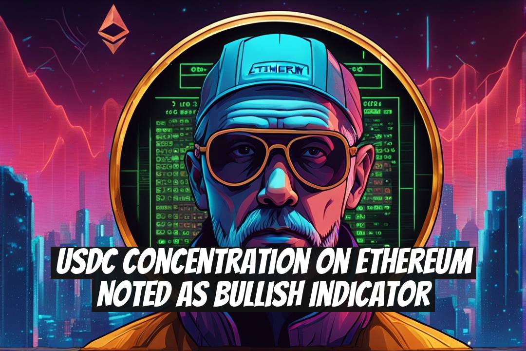 USDC Concentration on Ethereum Noted as Bullish Indicator