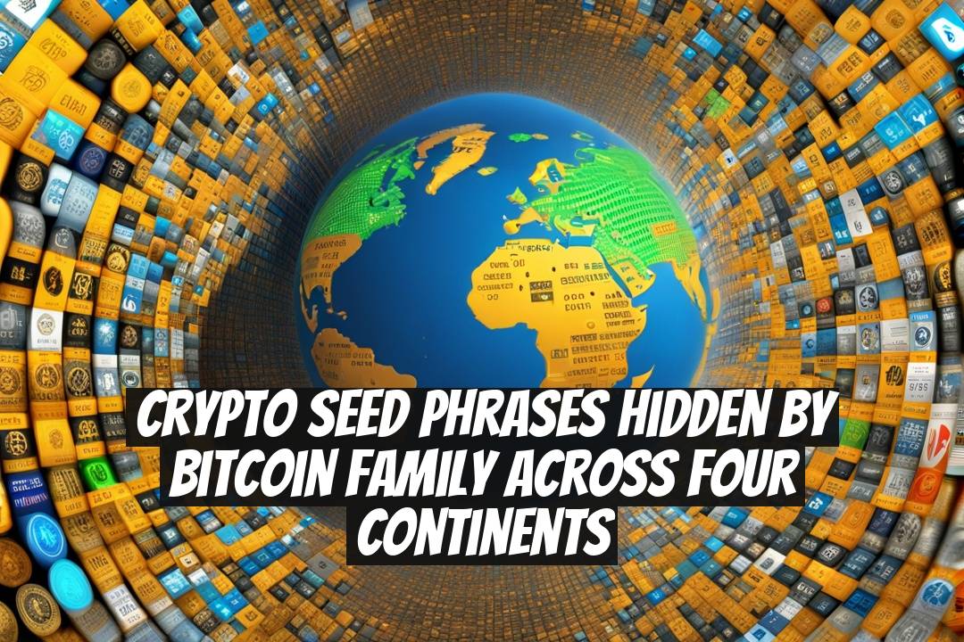 Crypto Seed Phrases Hidden by Bitcoin Family Across Four Continents