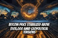 Bitcoin Price Stabilized Above $105,000 Amid Geopolitical Tensions