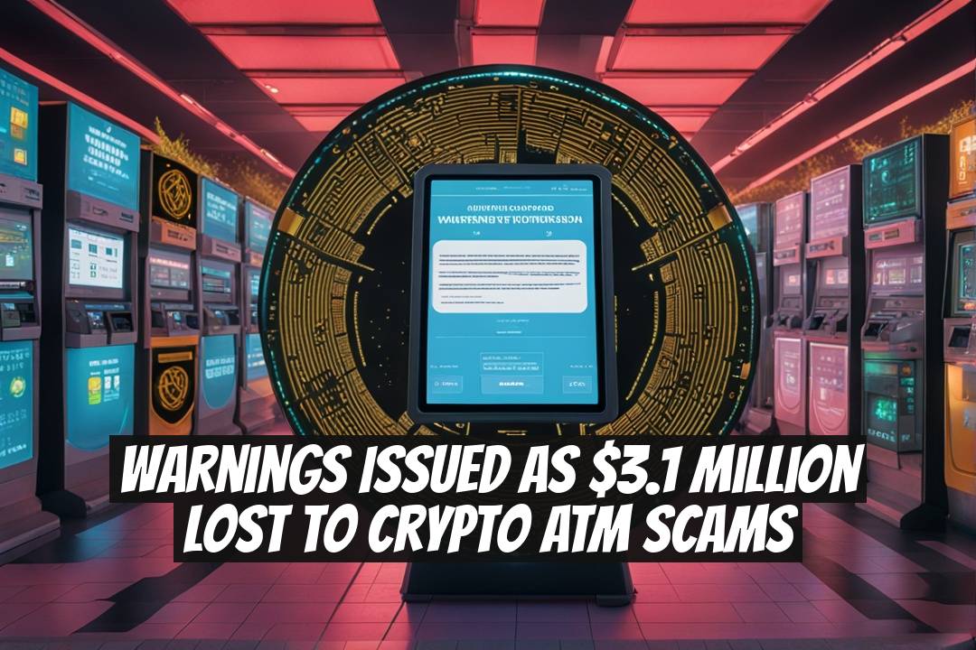 Warnings Issued as $3.1 Million Lost to Crypto ATM Scams