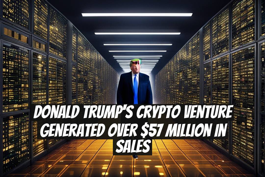 Donald Trump's Crypto Venture Generated Over $57 Million in Sales