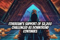 Ethereum's Support of $2,200 Challenged as Downtrend Continues