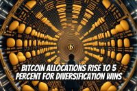 Bitcoin Allocations Rise to 5 Percent for Diversification Wins