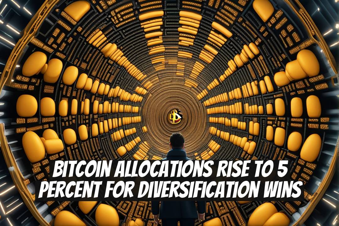 Bitcoin Allocations Rise to 5 Percent for Diversification Wins