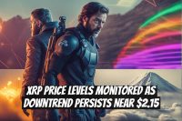 XRP Price Levels Monitored as Downtrend Persists Near $2.15