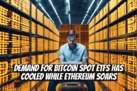 Demand for Bitcoin Spot ETFs Has Cooled While Ethereum Soars