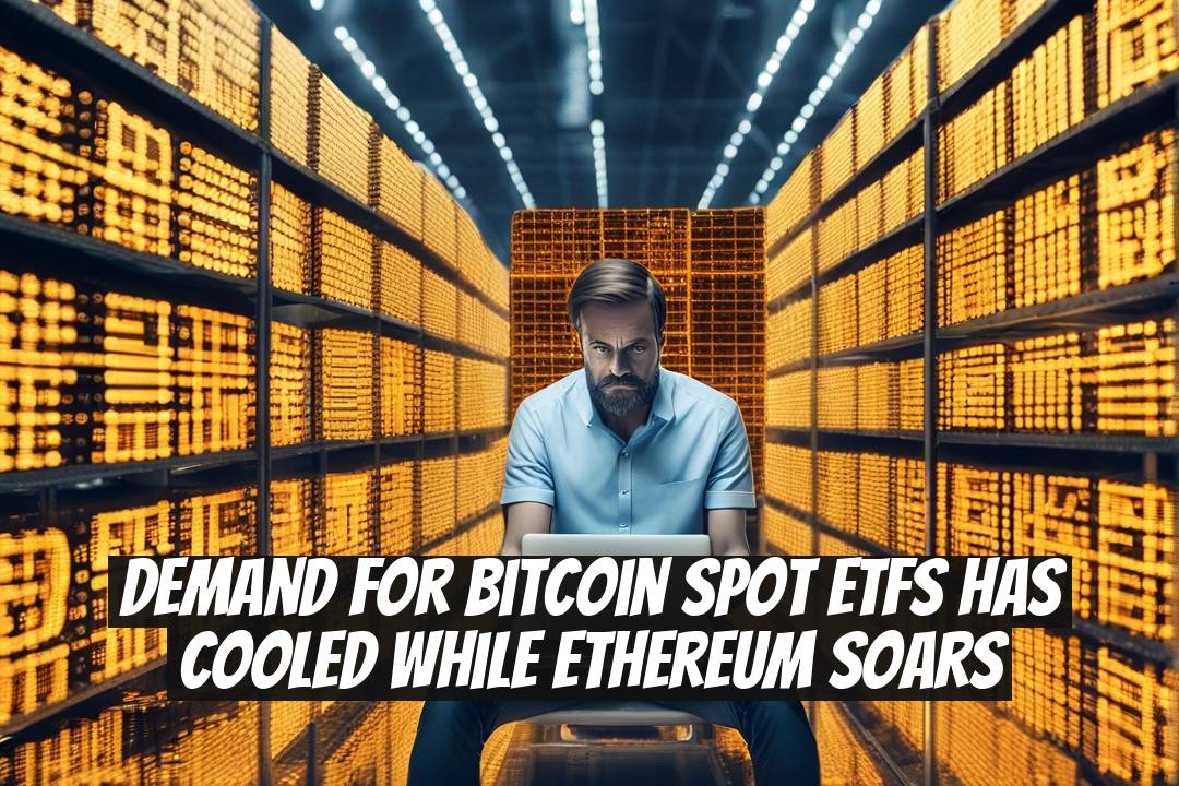 Demand for Bitcoin Spot ETFs Has Cooled While Ethereum Soars