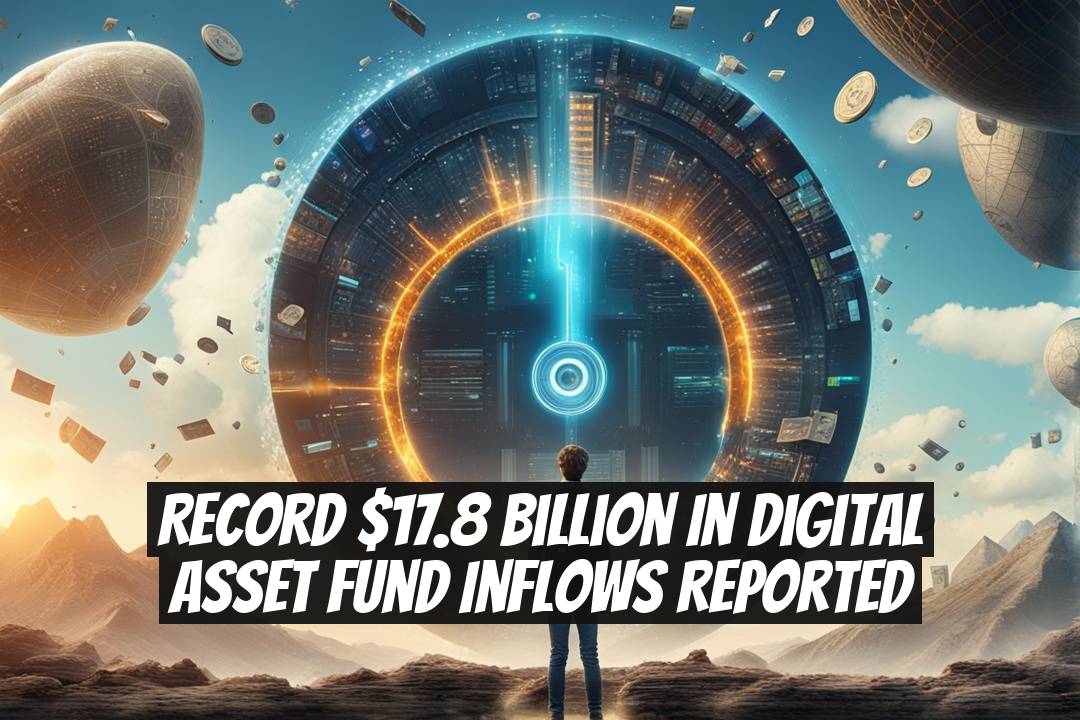 Record $17.8 Billion in Digital Asset Fund Inflows Reported
