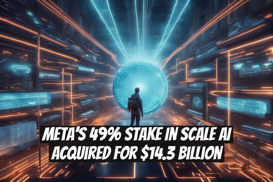 Meta's 49% Stake in Scale AI Acquired for $14.3 Billion