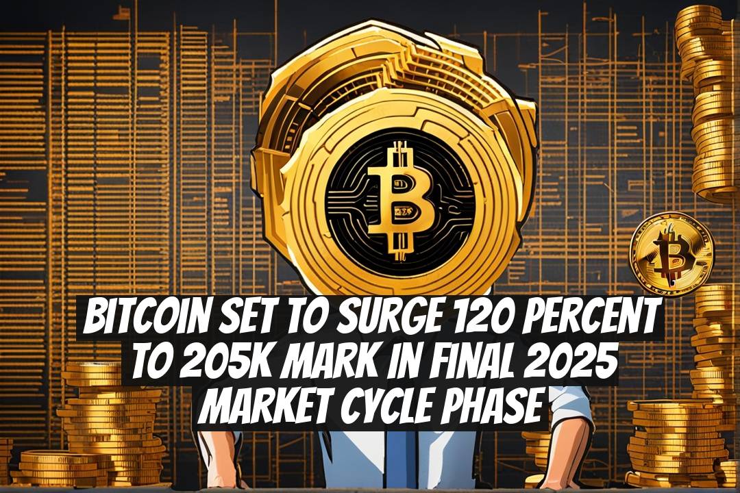 Bitcoin Set to Surge 120 Percent to 205K Mark in Final 2025 Market Cycle Phase