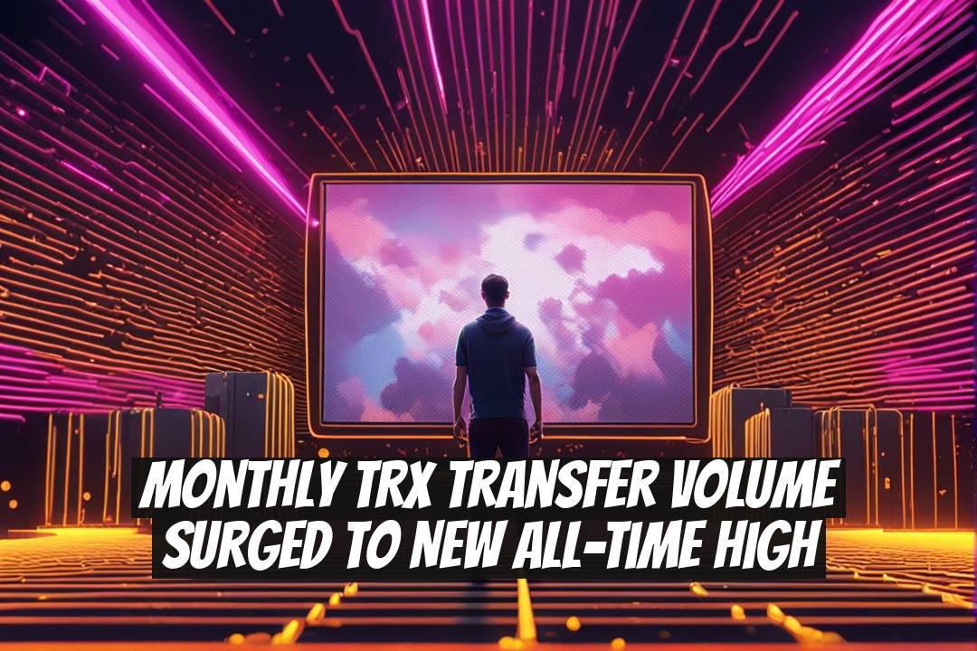 Monthly TRX Transfer Volume Surged to New All-Time High