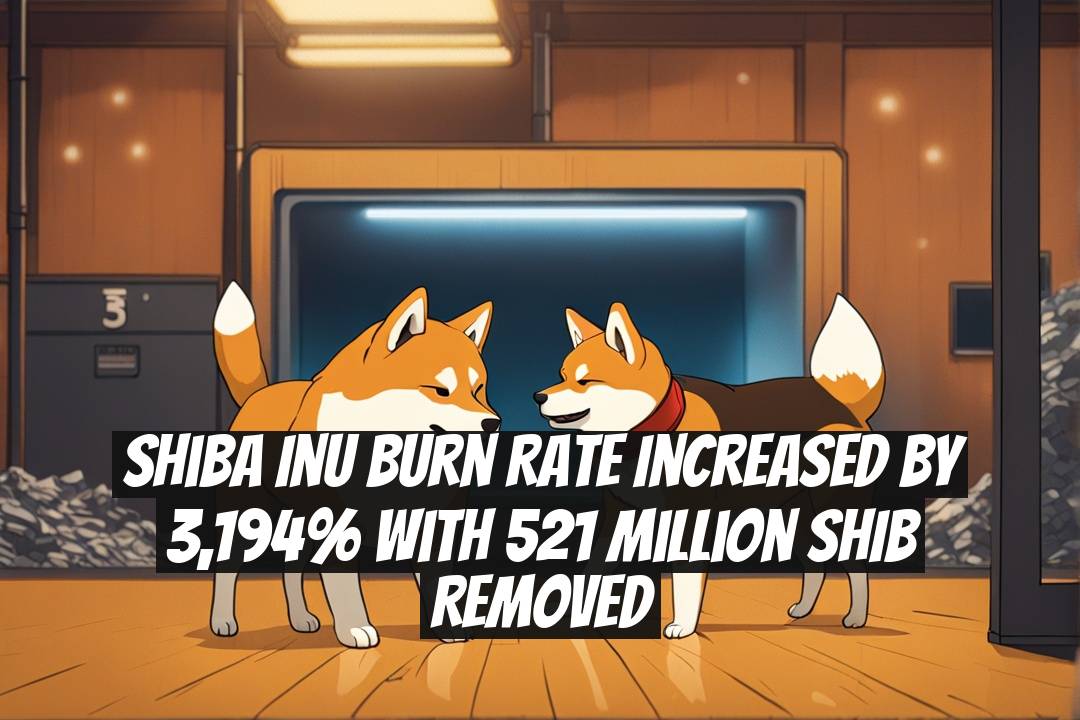Shiba Inu Burn Rate Increased by 3,194% with 521 Million SHIB Removed