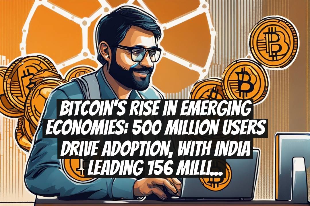 Bitcoin's Rise In Emerging Economies: 500 Million Users Drive Adoption, With India Leading 156 Million Active Users Amidst 23% Yearly Growth