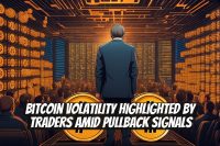 Bitcoin Volatility Highlighted by Traders Amid Pullback Signals