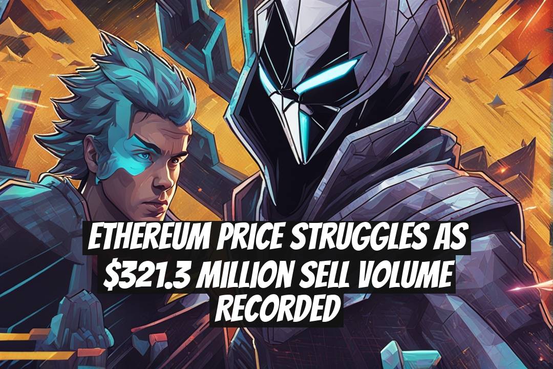 Ethereum Price Struggles as $321.3 Million Sell Volume Recorded