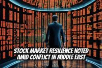 Stock Market Resilience Noted Amid Conflict in Middle East