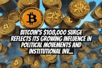 Bitcoin's $108,000 Surge Reflects Its Growing Influence in Political Movements and Institutional Investments