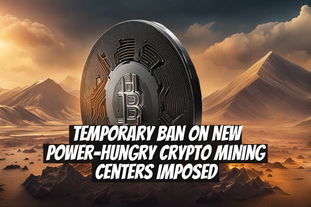 Temporary Ban on New Power-Hungry Crypto Mining Centers Imposed
