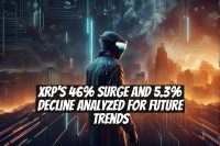 XRP's 46% Surge and 5.3% Decline Analyzed for Future Trends