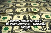 Investor Confidence in U.S. Treasury Notes Challenged After Auction