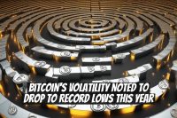 Bitcoin's Volatility Noted to Drop to Record Lows This Year