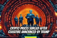 Crypto Prices Surged After Ceasefire Announced by Trump