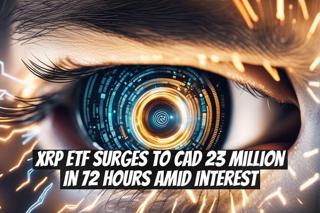 XRP ETF Surges to CAD 23 Million in 72 Hours Amid Interest