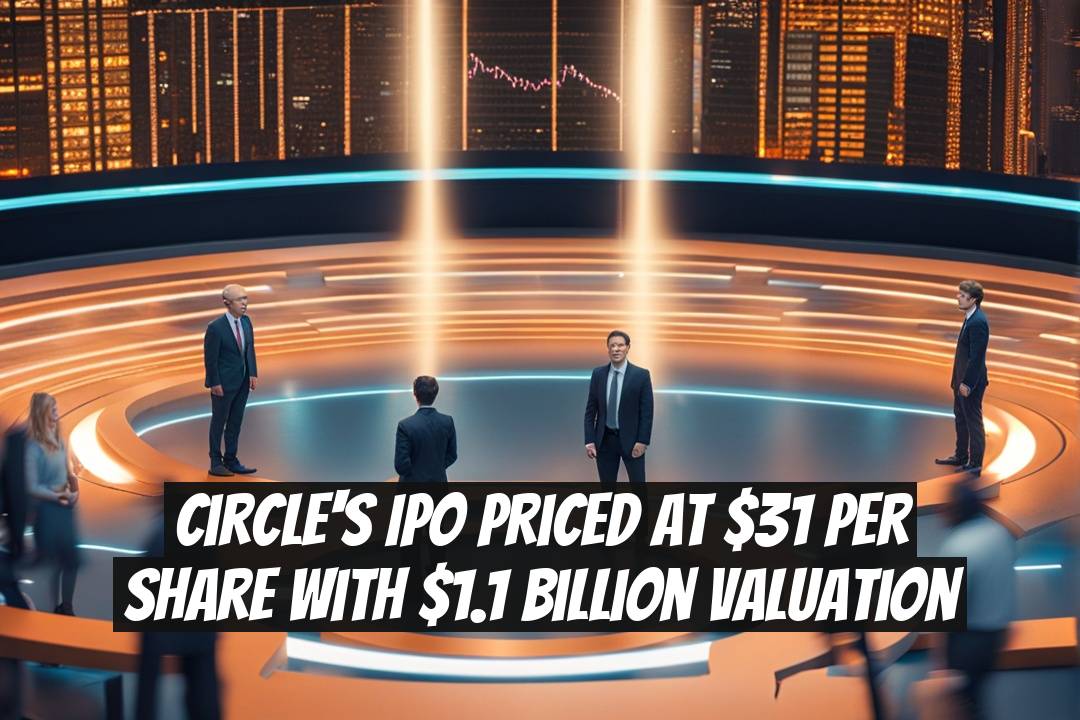 Circle's IPO Priced at $31 Per Share With $1.1 Billion Valuation