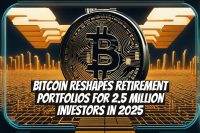 Bitcoin Reshapes Retirement Portfolios for 2.5 Million Investors in 2025