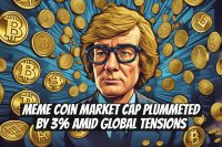 Meme Coin Market Cap Plummeted by 3% Amid Global Tensions